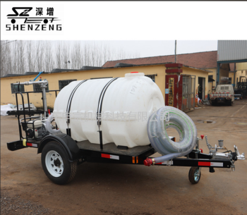 1吨农药喷洒罐拖车